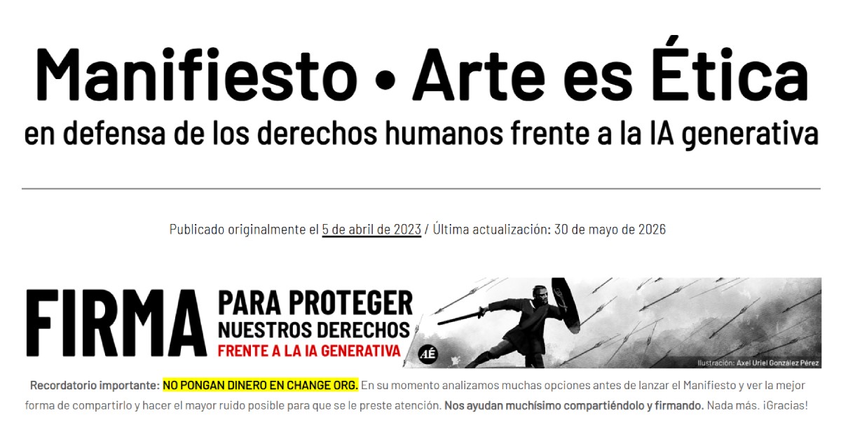Arte es Ética — Artivismo y Autorías de Habla Hispana